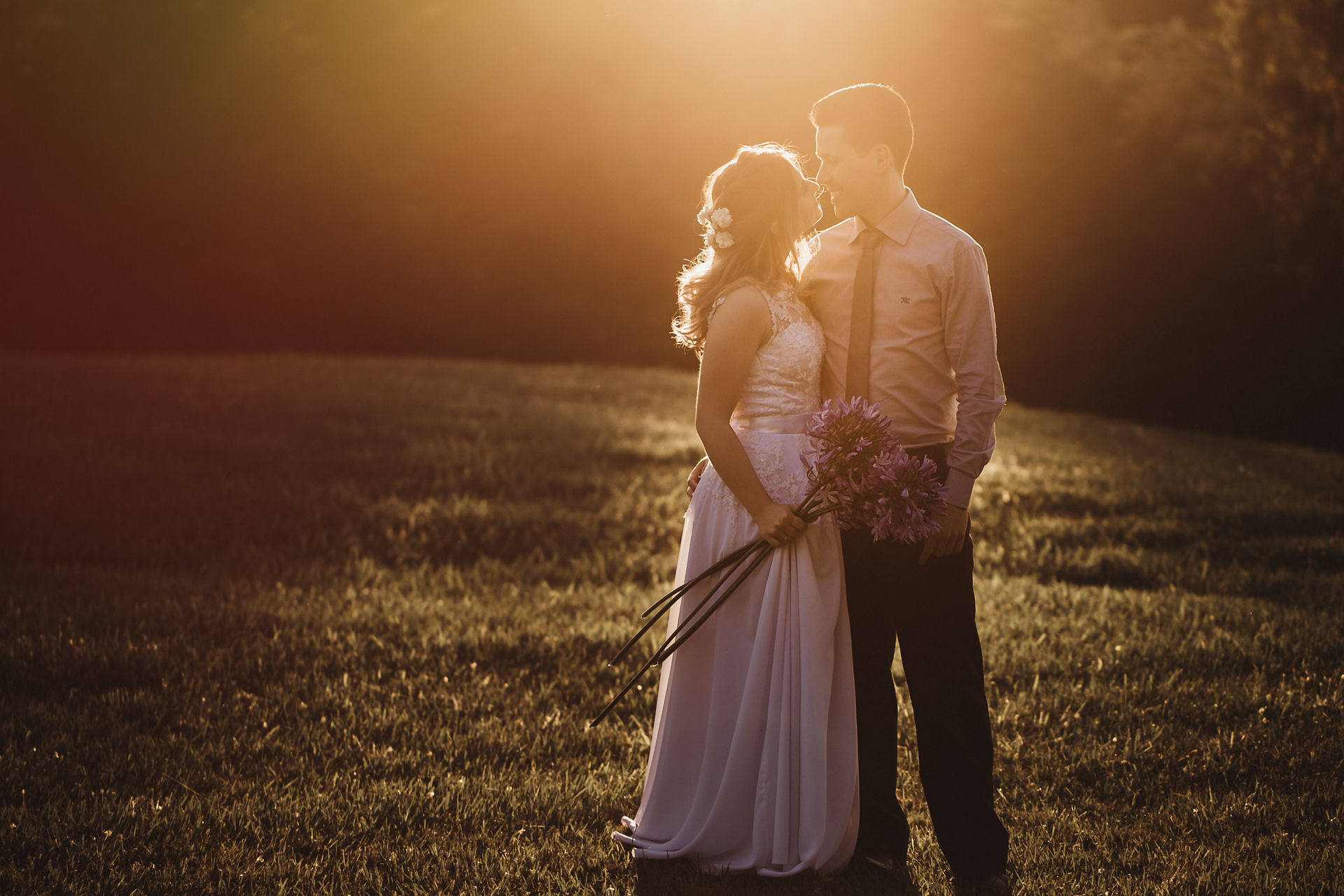 Foto Um ensaio fantástico, a beira de um lago. - Fabiane e Rafael - Imagem 13