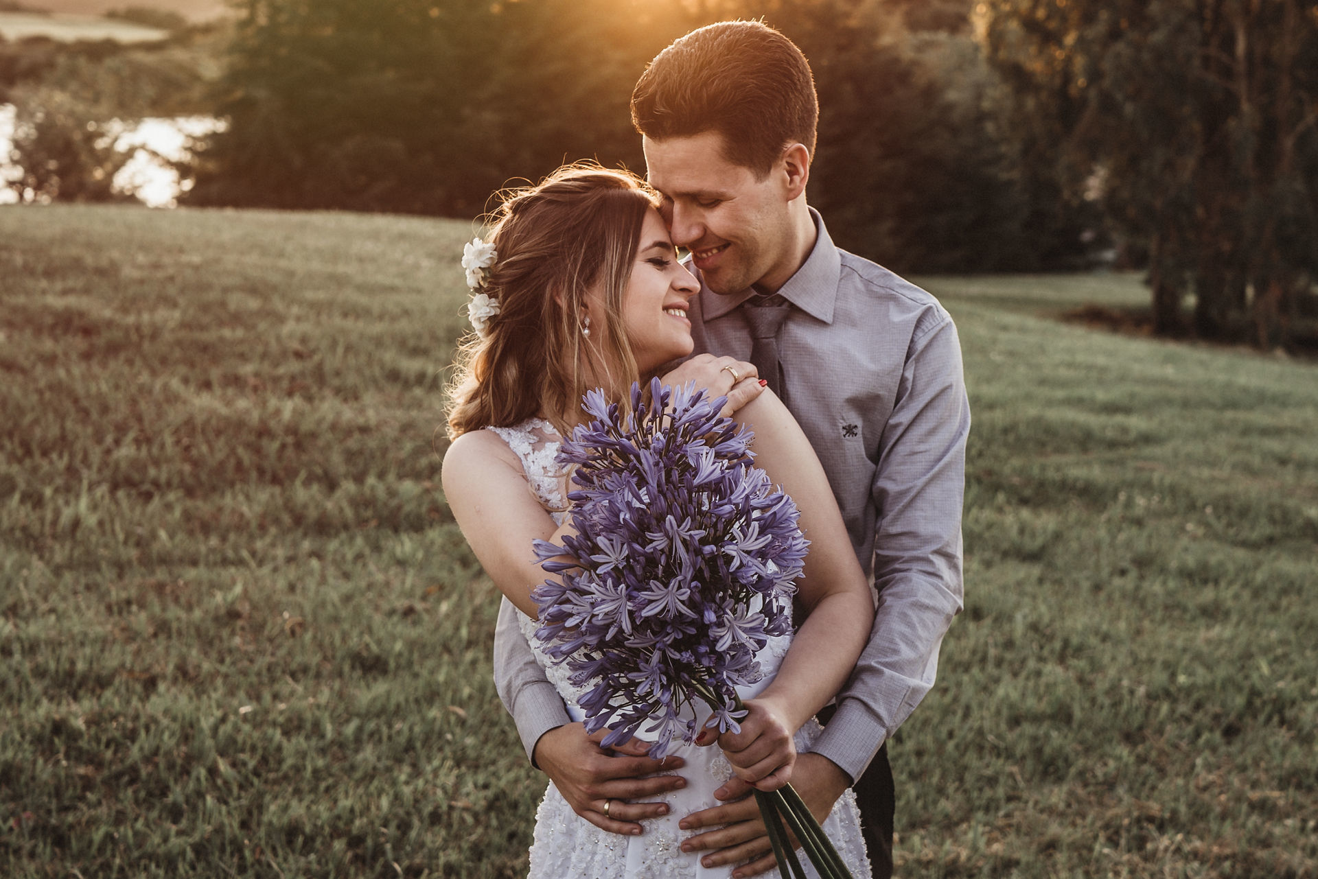 Foto Um ensaio fantástico, a beira de um lago. - Fabiane e Rafael - Imagem 22