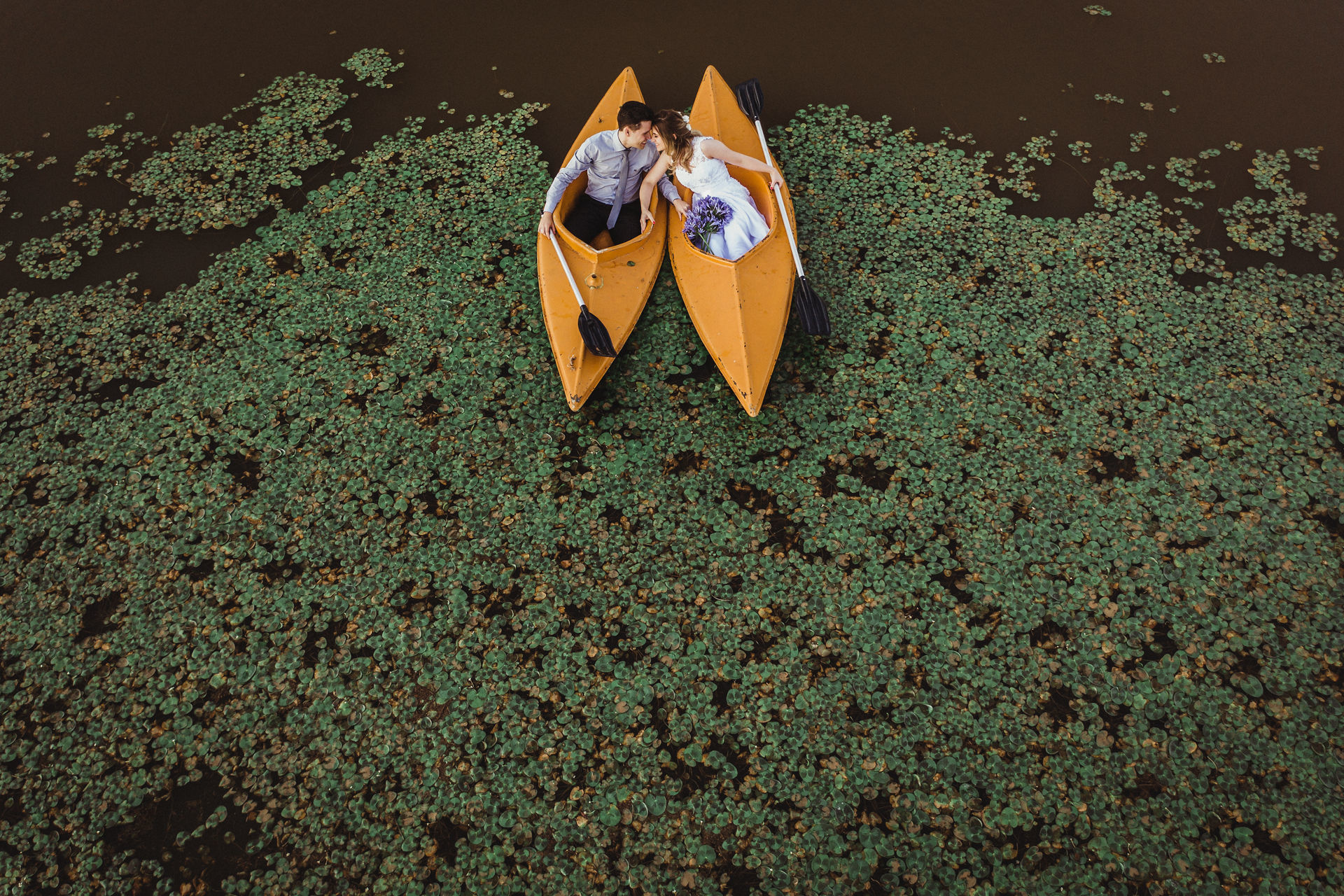 Foto Um ensaio fantástico, a beira de um lago. - Fabiane e Rafael - Imagem 25