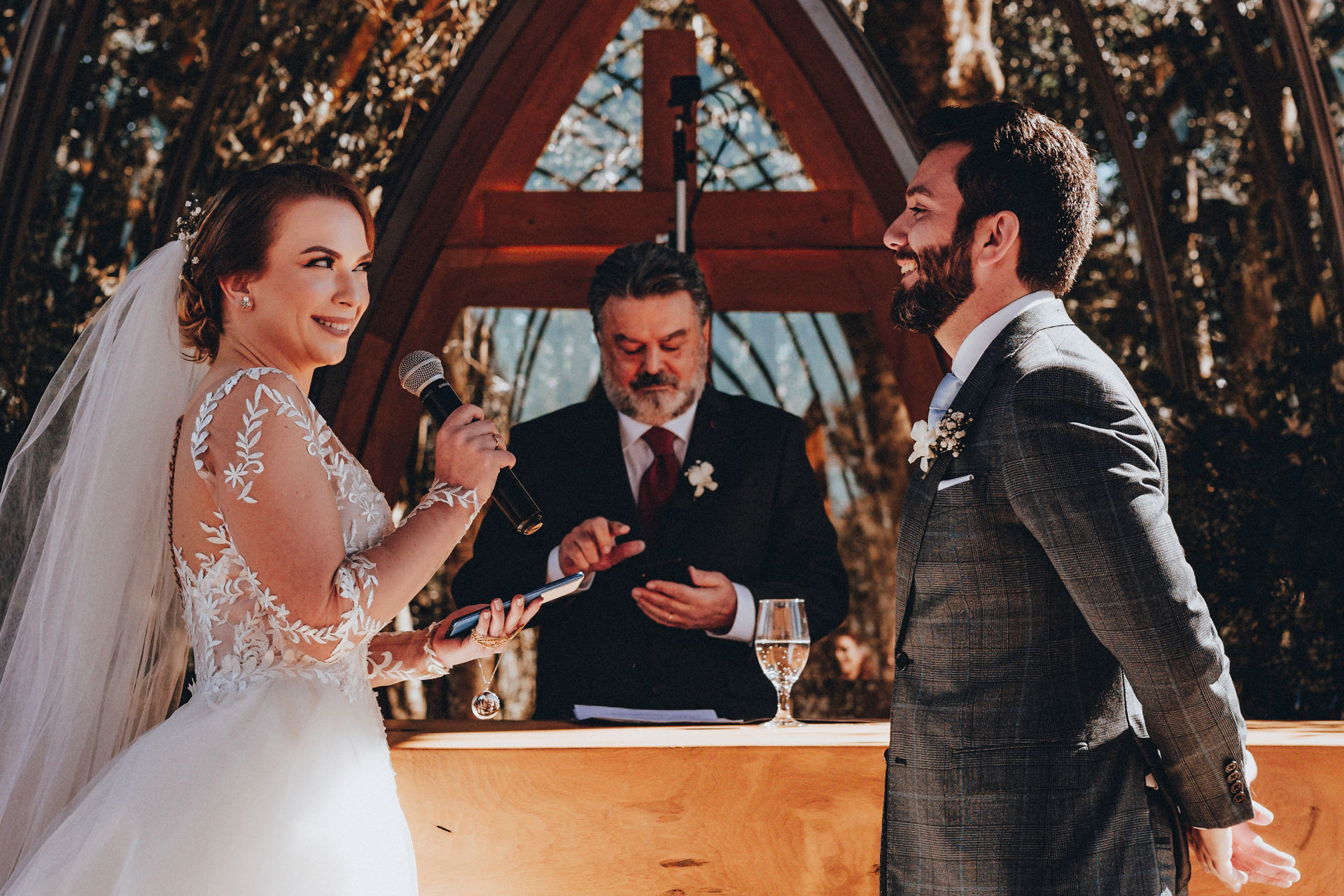 Foto Aline e Pedro - Casamento - Imagem 41