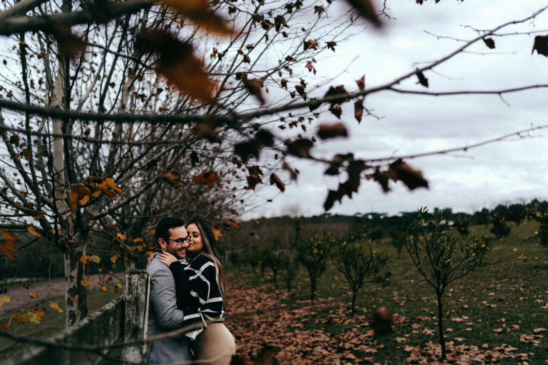 Foto Aline e William aquecendo o amor em uma tarde gelada - Imagem 0