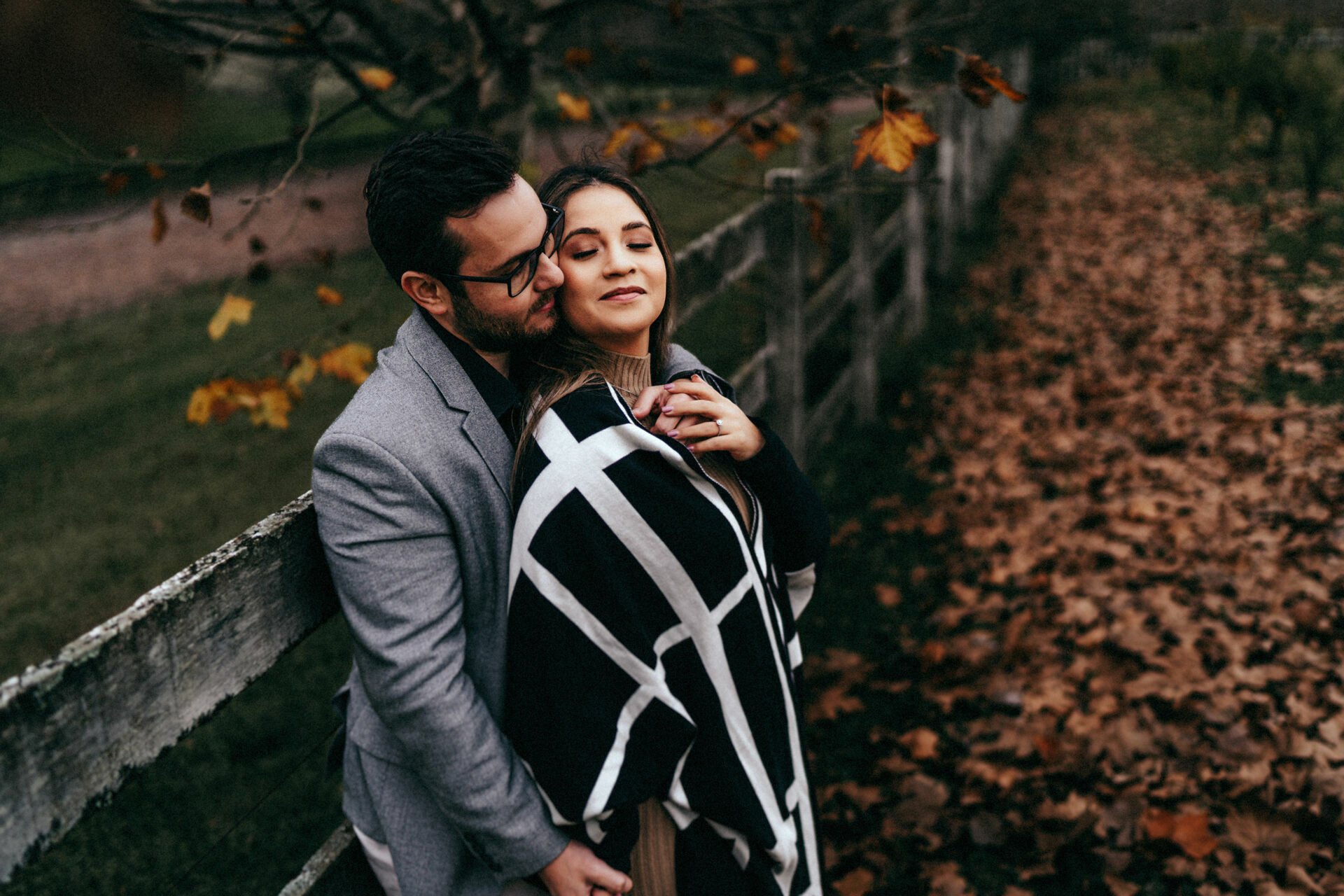 Foto Aline e William aquecendo o amor em uma tarde gelada - Imagem 1